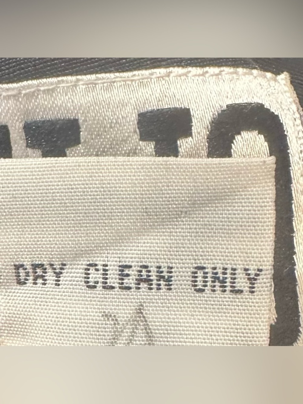 Vintage 90’s CLIO Silk Maxi Skirt 4 Black Floral Embroidered Fringe Whimsy Fairy - Picture 9 of 9